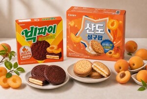 크라운제과 살구팝