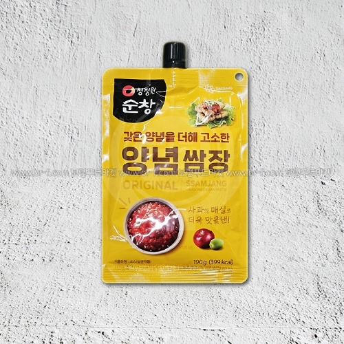 대상 청정원 순창 양념쌈장 파우치