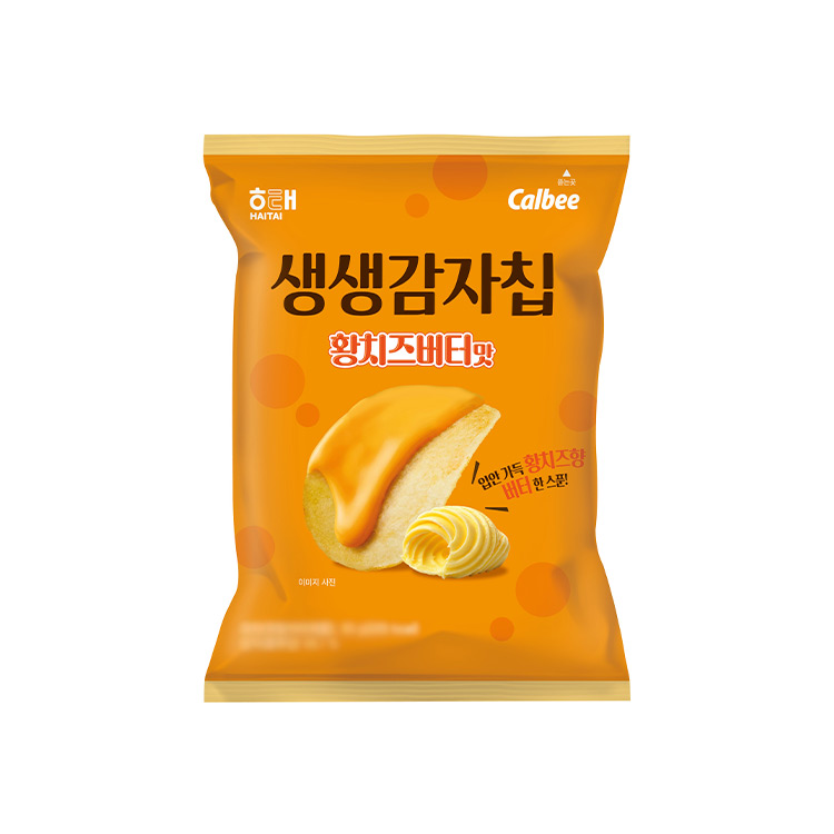 GS25 황치즈버터맛 생생감자칩